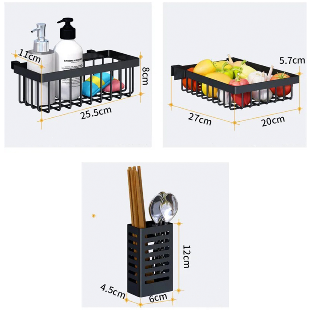 Escurridor de Trastos de Acero Inoxidable